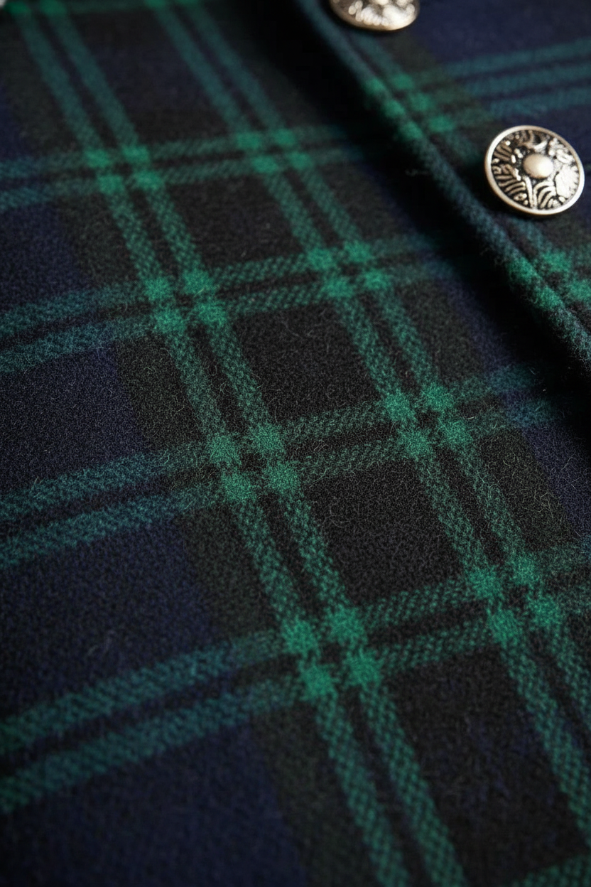 Miranda™ | Timeless Plaid Elegant Coat