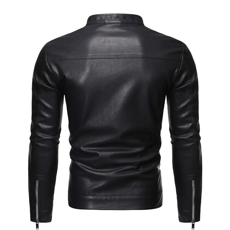 Jace – Classic Leather Jacket