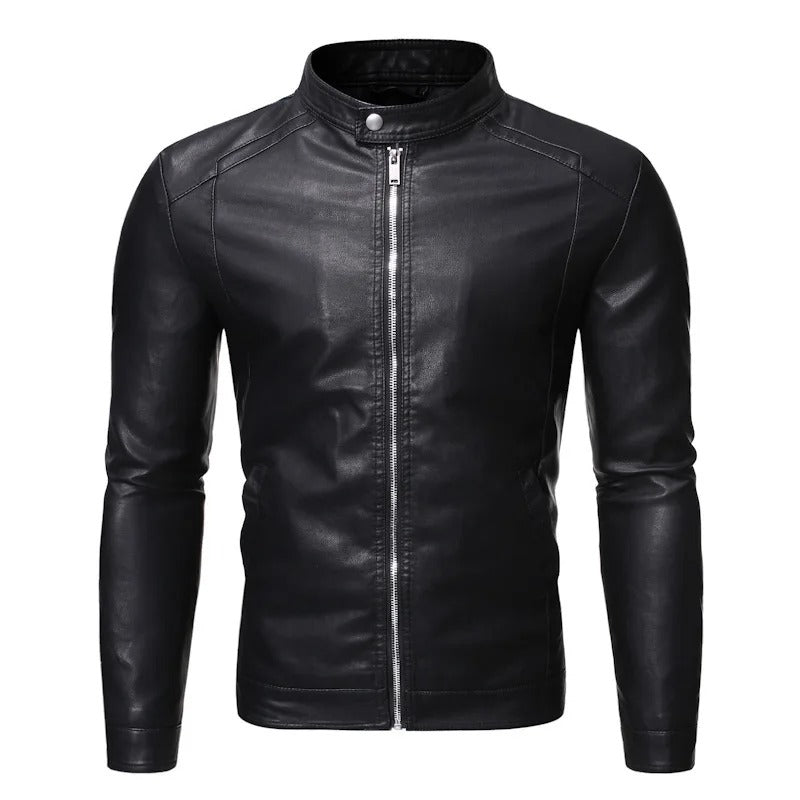 Jace – Classic Leather Jacket