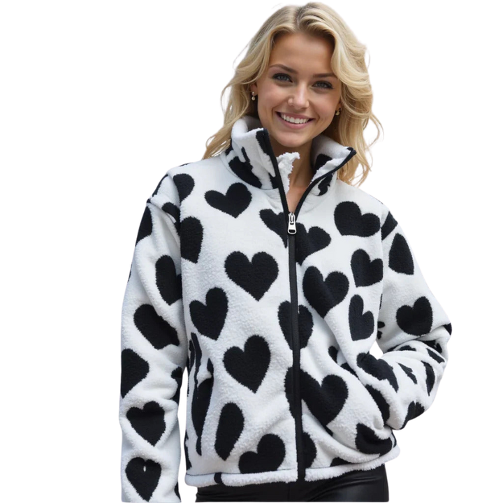 Lilith – Reversible Heart-Lined Jacket