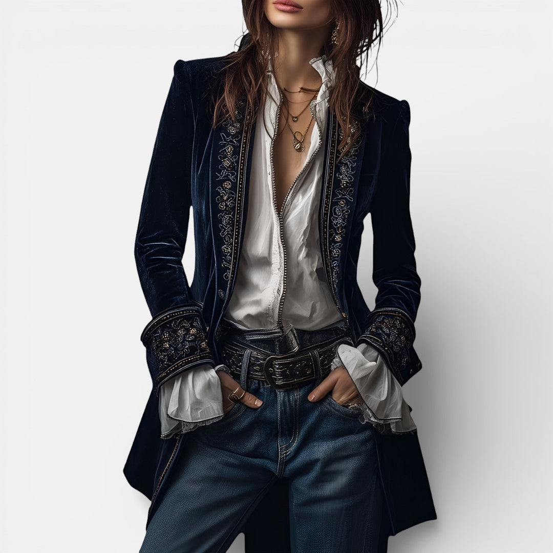 Billie™ | Elegant Velvet Jacket