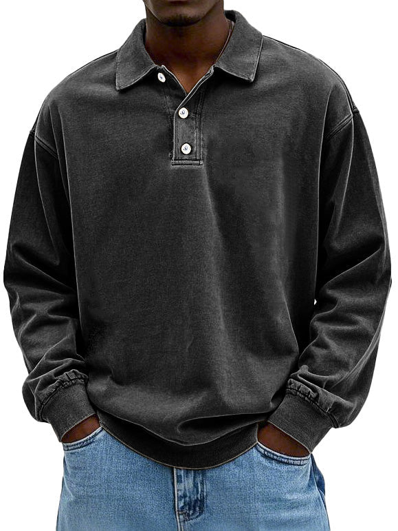 Edward – Comfortable Long Sleeve Polo