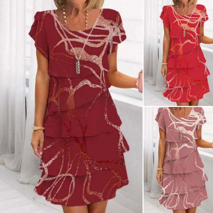 Veronica | Elegant Draped Dress