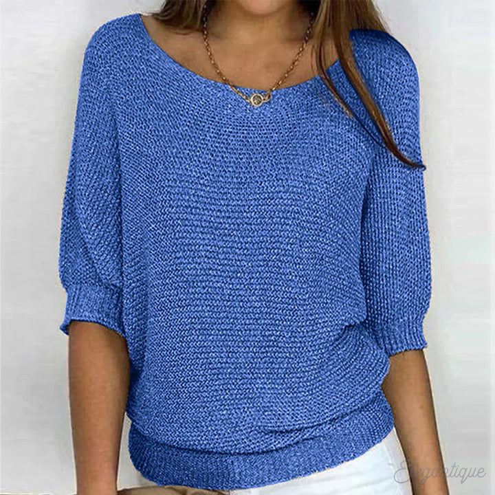 Chelsea - Textured Knit Top