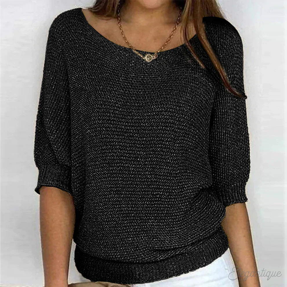Chelsea - Textured Knit Top